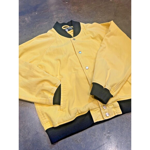 Park Hill Other - Vintage Yellow Bomber Jacket Large Snap Varsity Style Jacket Park Hill Mens